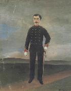 Henri Rousseau Sergeant Frumence Biche painting